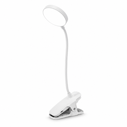 LED Clip-On Desk Lamp with 3 Brightness Levels